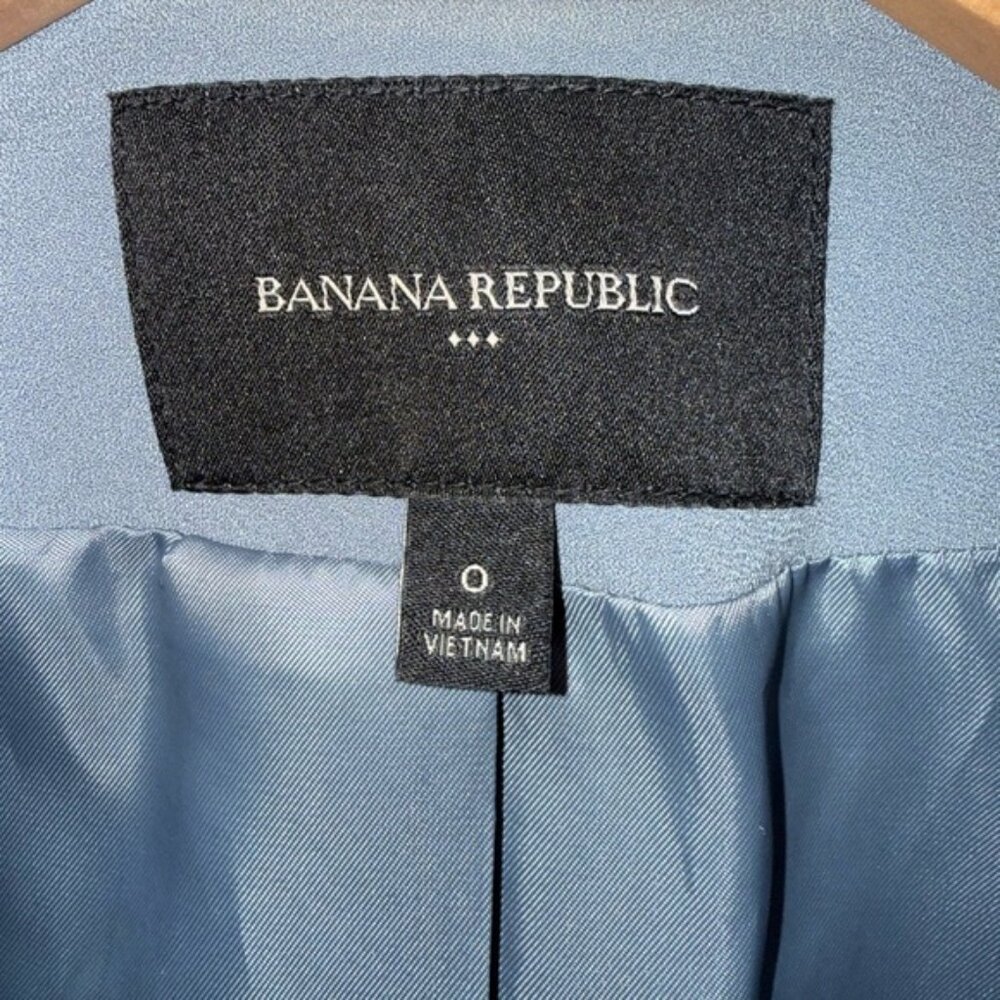 Banana Republic Women's Gray Blazer - Picture 2 of 4